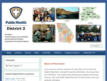 Tablet Screenshot of phdistrict2.org